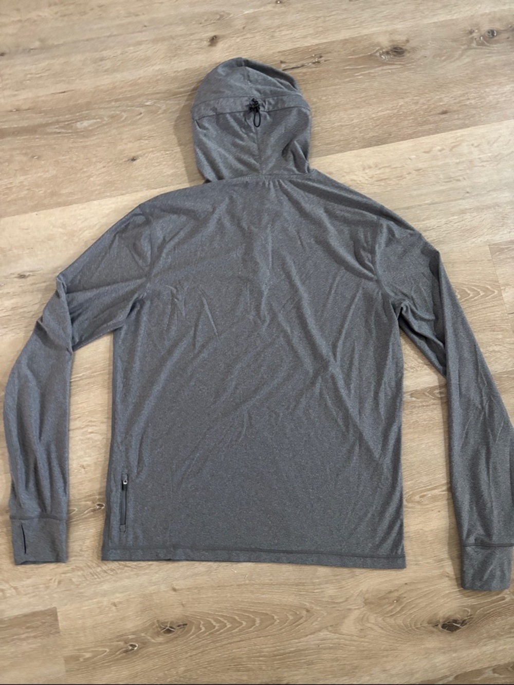 Vouri Mens Uluwatu 24 water hoodie V1038 medium charcoal gray - Picture 7 of 11
